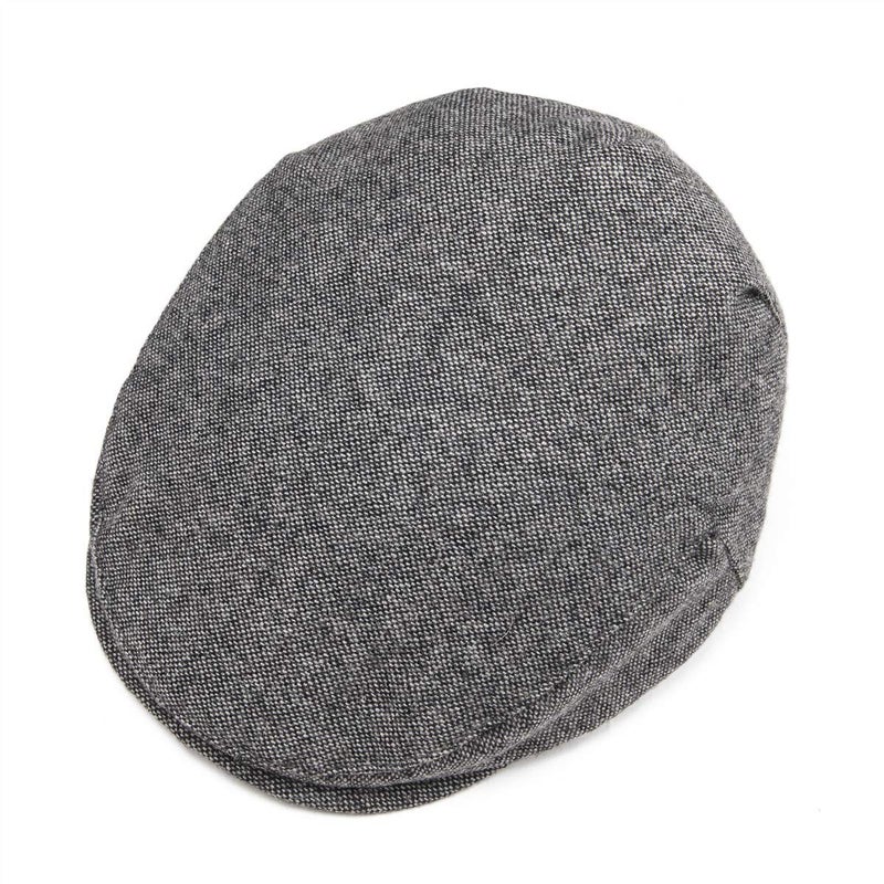 JANGOUL Kids Wool Tweed Newsboy Flat Cap Herringbone Boy Infant Toddler Child Youth Beret Hat (6-8 Years, Style4) - Image 5